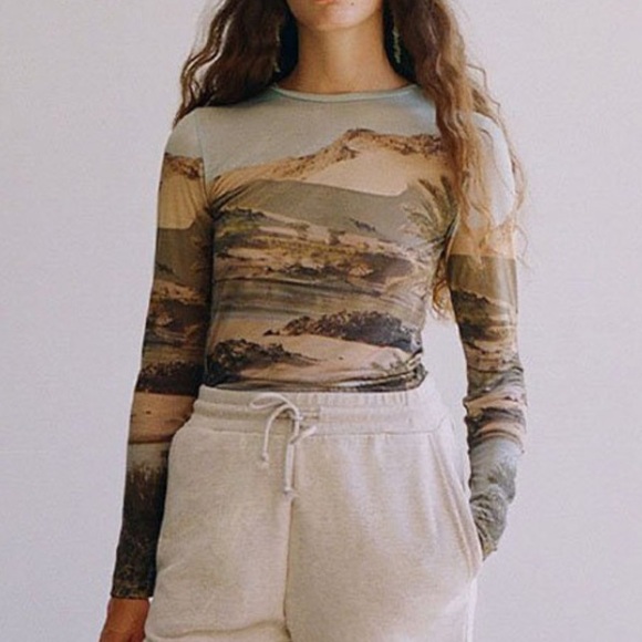Paloma Wool Tops - Paloma Wool  Horatio Dessert Long Sleeve Top Sz S
